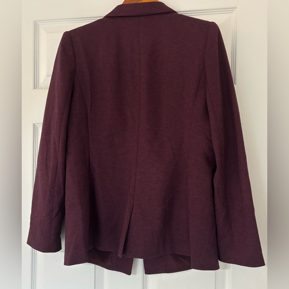 The Limited Deep Purple Women's Blazer - Picture 3 of 5